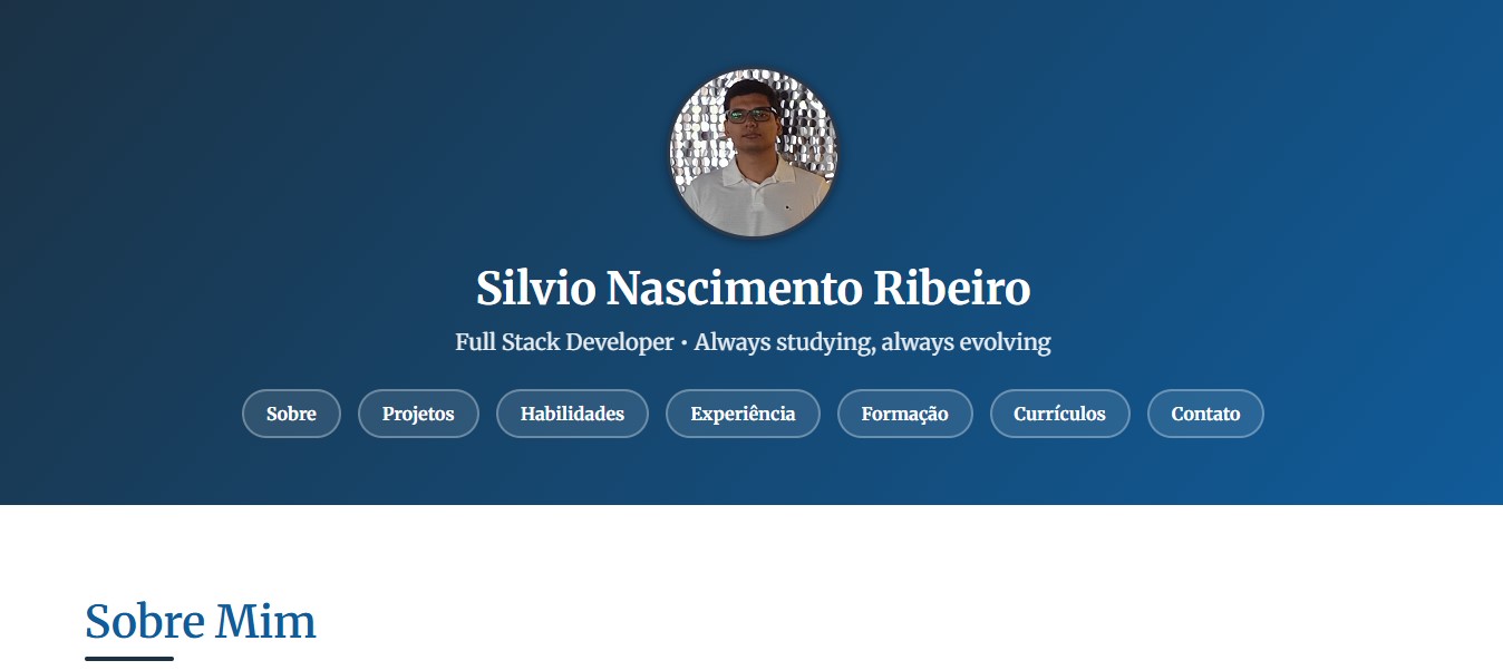 Portfólio HTML e CSS